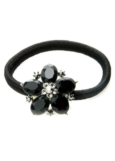 Black Crystal Hair Pony