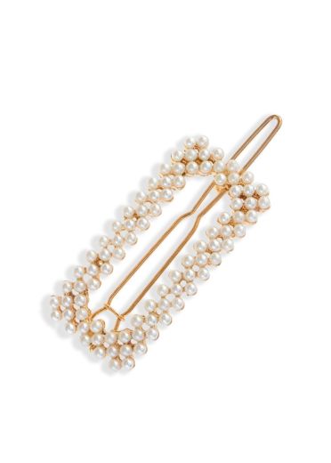 Gold Pearl Elegant Clip