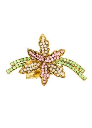 Pastel Crystal Spray Hairclip & Brooch