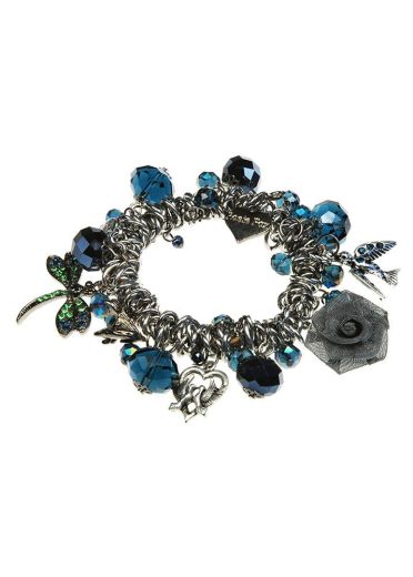 Ocean Charm Cuff Bracelet
