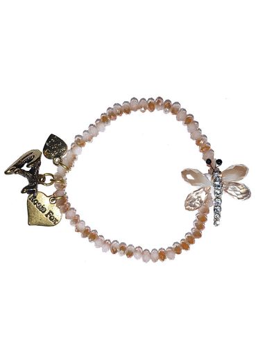 Honey Dragonfly Bracelet