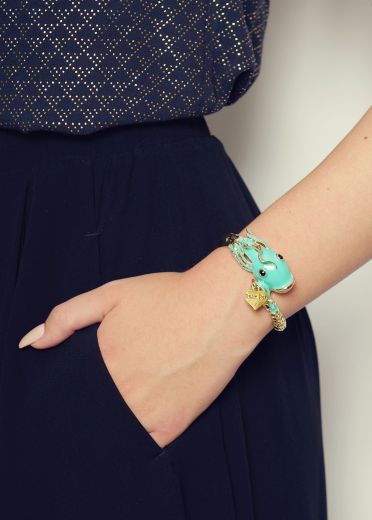 Ocean Blue Fish Cuff