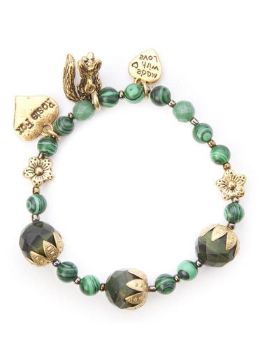 Malachite vintage bracelet