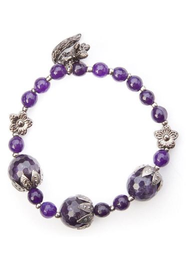amethyst vintage bracelet