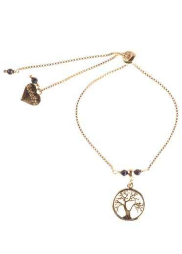 Magnetite Tree of Life Chain Bracelet