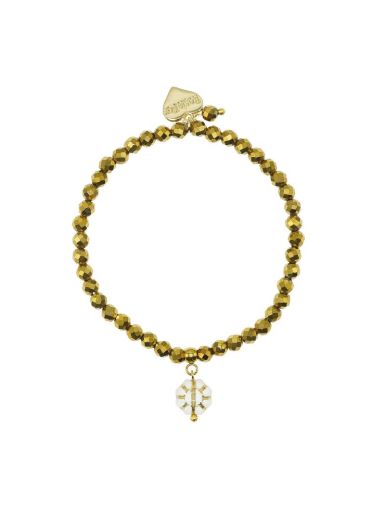 Pyrite Gemstone Belle Bracelet 