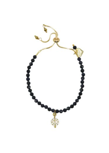 Navy Starstone Gemstone Adjustable Belle Bracelet 
