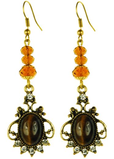 Vintage Amber Earrings