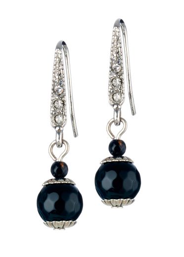 Cafe Noir Agate Earrings