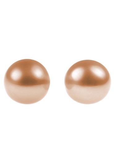 Pink Freshwater Pearl Stud Earrings				