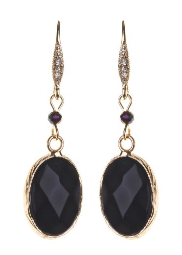 Magnetite Gemstone Earrings