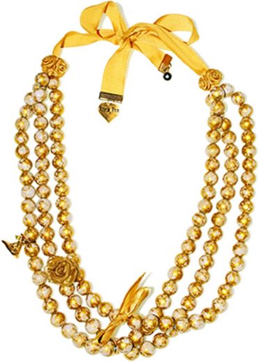 Golden Foxy Lady Necklace