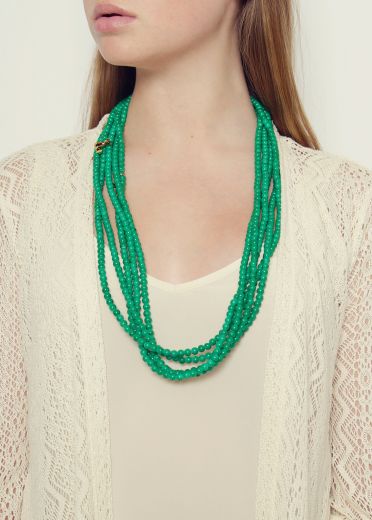 Emerald Long Necklace