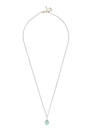 Aquamarine Gemstone Belle Chain Necklace 