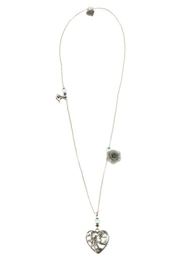 Moonlight Heart Necklace