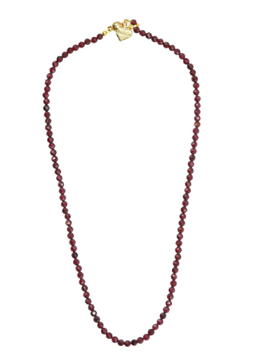 Garnet Gemstone Necklace 