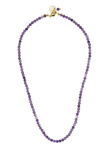 Amethyst Gemstone Necklace