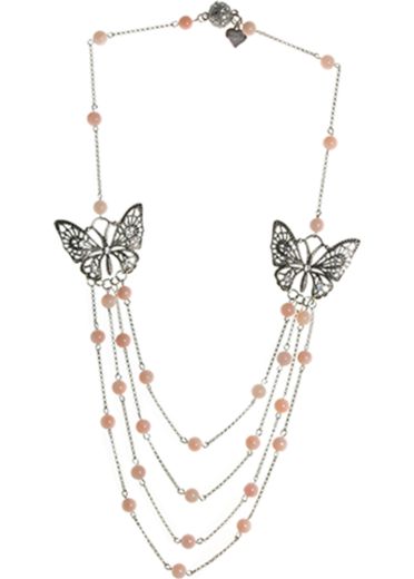 Peach Vintage Necklace