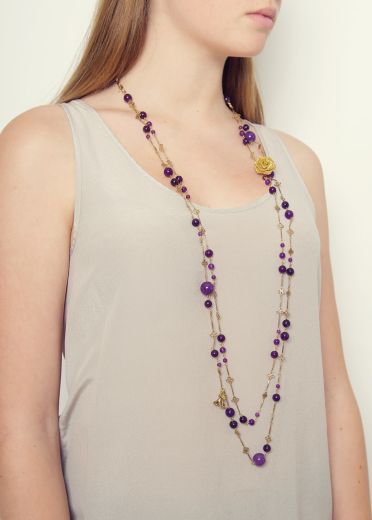 Purple Vixen Necklace