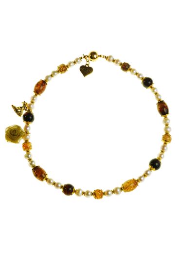 Sunset Pearl Necklace