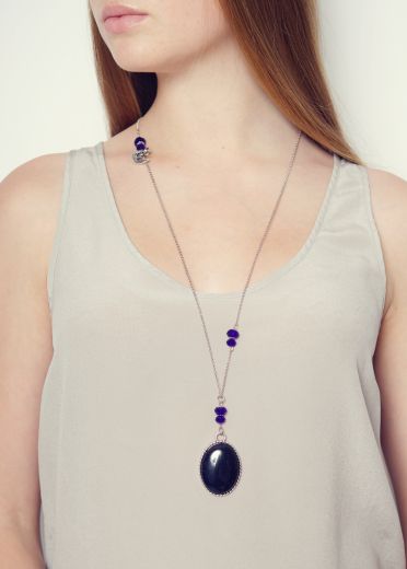 Blue Sandstone Pendant