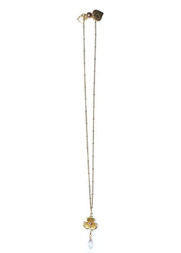 Ivory Rose Chain Necklace