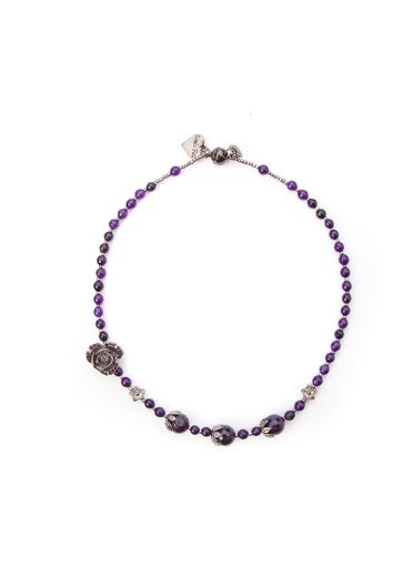 Amethyst vintage necklace