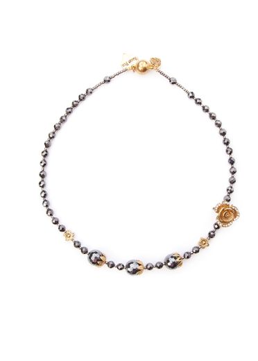 hematite vintage necklace 