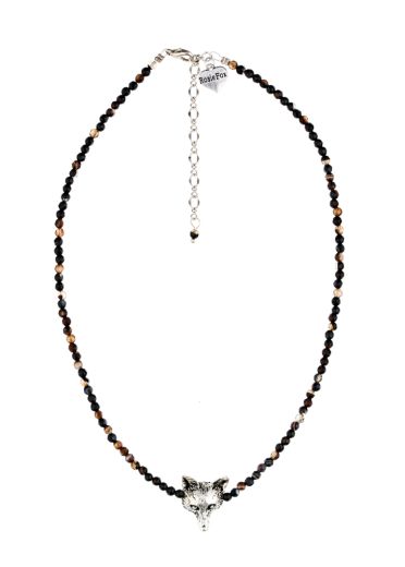 Cafe Noir Fox Agate Necklace