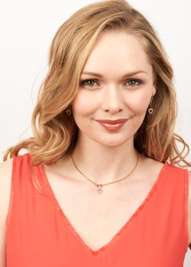 Ruby Rose Heart Chain Necklace