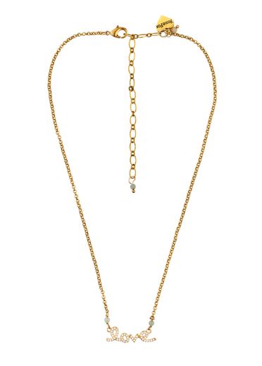 Amazonite Love Chain Necklace