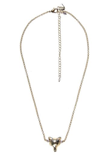 Dove Fox Chain Necklace				