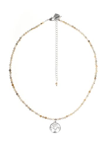Labradorite Tree of Life Necklace