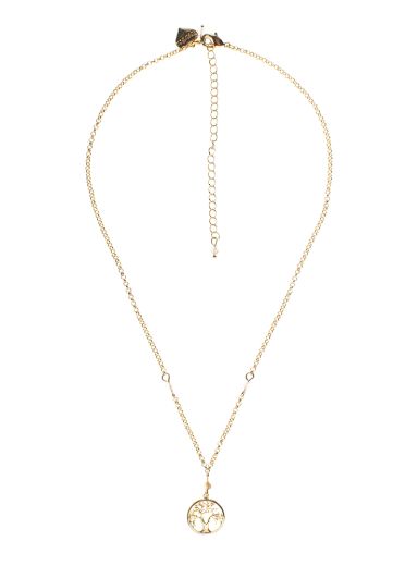 Citrine Gold Tree of Life Chain Necklace