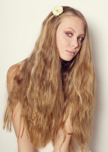 White Blossom Hair Clip & Corsage