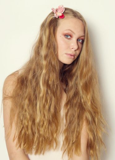 Pink Tiger Orchid Hairclip & Corsage