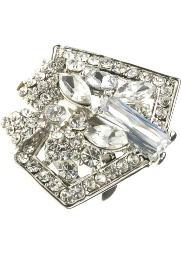 Art Deco Crystal Ring