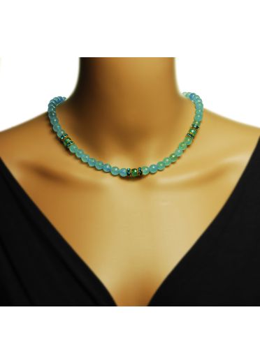 Blue Jade Necklace