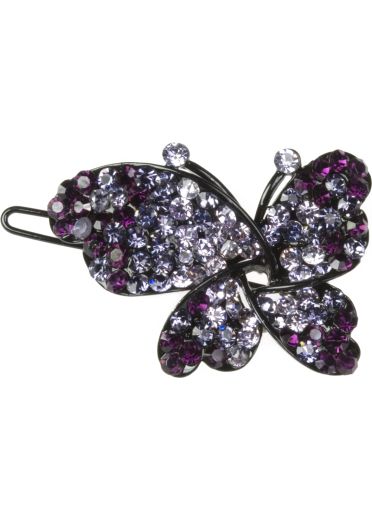 Lilac Butterfly Hair Clip