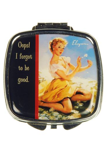 Oops Blonde Compact Mirror