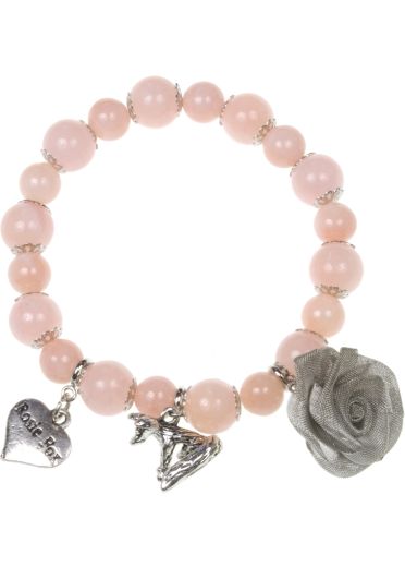 Peach Agate Bracelet