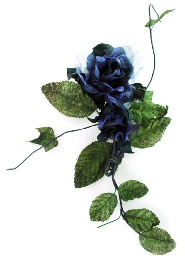 Plum Fairy Roses & Leaves