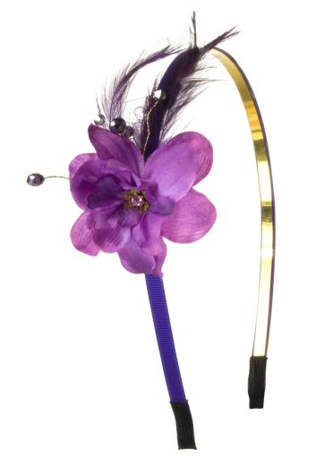 Purple Summer Hair Band