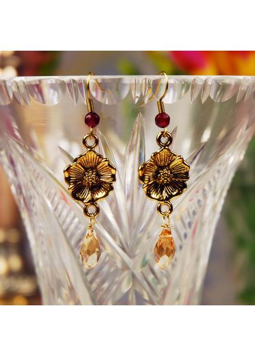 Sahara Rose Earrings