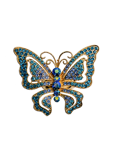 Sapphire Butterfly Stretch Ring