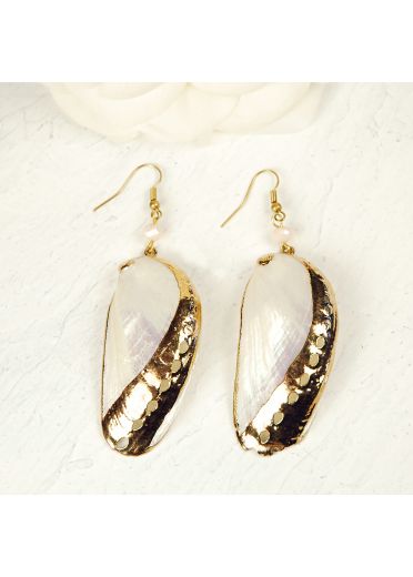 Seashell Vintage Earrings