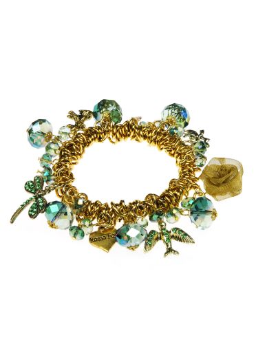 Tourmaline Charm Cuff