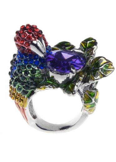 Exotic Parrot Ring