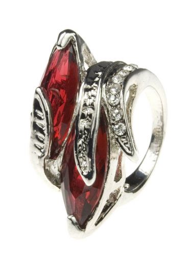 Twin Ruby Ring