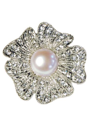 Pearl Rose Stretch Ring